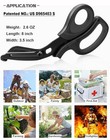 Meuut 2 Pack Medical Scissors Trauma Shears For Nurses -patented Bandage Scissor