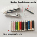 Handheld Sewing Machine Portable Mini Cordless Stitch Tool With 12 Sewing Thread