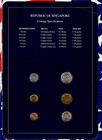 Coin Sets Of All Nations Singapore Unc 1986-1988  1 5 Cents 1988