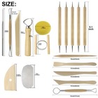 Pottery Sculpting Tools 32pcs Ceramic Clay Carving Tools Set For Beginners Ex   