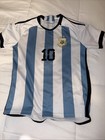 Messi Jersey  10 Argentina Fifa Champions 2022  Size 28 Youth Jersey