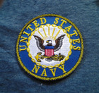 United States Navy With Hook Backing Military Patch Pm0004v Ee