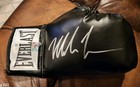 Mike Tyson Hof Signed Auto New Black Everlast Boxing Glove  Coa Jsa Witnessed