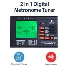 Digital Guitar Tuner Metronome 2 In 1 Chromatic Tuner For Guitar Musician