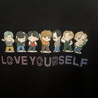 New Bts Bangtan Boys Love Yourself Suga 93 Hoodie Size L Lightweight Black K-pop
