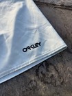 Oakley Men s Board Shorts White Solid Logo Drawstring Swim Bottoms Size 34