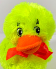 Dan Dee Collector s Choice Neon Yellow Duck 8  Plush Stuffed Animal