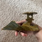 Vintage Japanese Natural Stone Shikoku Spirit Lantern Signed Rare 