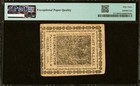 Feb 17  1776 Continental Currency  8 Fr Cc-30 Pmg 53 Epq Au