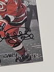 99 00 Itg Millennium Signature Series Gary Roberts Carolina Hurricanes Auto