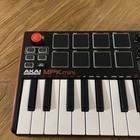 Akai Mpk Mini Mk2 Mkii 25 Key Electronic Keyboard - Black red white