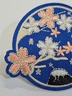 Japan Travel Souvenir Patch Cherry Blossoms   Mount Fuji