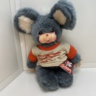 Vtg 1979 Russ Berrie Luv-pets Moppy Mouse Sargento Cheese Plush 12 