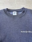 Vintage 80s The New York Times Promo Crewneck Sweatshirt Jerzees