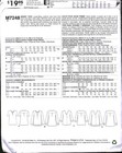 7248 Uncut Mccalls Sewing Pattern Misses Short Long Sleeve Blouse Shirt Top Oop