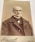 Rare Antique American Dental College Prof Dr  Ingersoll Iowa Cabinet Card Photo 