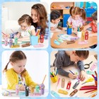 12 Pack Cute Retractable Pencil Erasers For Kids Bulk Kawaii Cartoon Fun Eras   