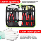 Professional 21pcs Stained Glass Tool Kit   heavy Duty Glass Running Breaking Plie