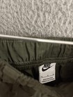 Nike Boys Cargo Joggers Pants Green Kids Size Xl Elastic Waist Youth Nylon