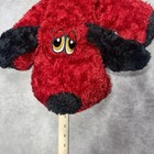 Vintage Dan Dee Red Black Dog Plush Large 27 Inches Floppy Collectors Choice