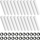 Garage Door Quiet Hinge Sleeves Shaft Gaskets  22  For Rollers New w clean Stems