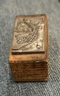 Vintage Fish Mid-century Style Letterpress Wood Metal Printers Block