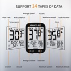 Wireless Gps Bike Computer Auto Start stop 2 4  Lcd Waterproof Cycle Speedometer