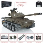 Henglong 1 16 7 0 Rc Tank Walker Bulldog 3839 Bb Shooting Infrared Metal Wheels