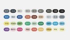 Copic Sketch Basic 36 Color Set Illustration Markers Pens Gently Used  only 35 