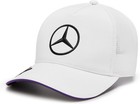 Mercedes Amg Petronas F1 2024 Lewis Hamilton Driver Trucker Hat - White -    