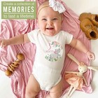 20 Monthly Baby Milestone Stickers Girl - Elephant Baby Monthly Milestone   