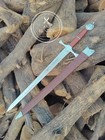 Templar Sword Hand Forged High Carbon Steel Viking Sword Battle Ready Medieval