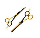 Professional Barber Salon Razor Edge Hair Cutting Scissors   Shears  6 5-inch 