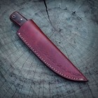 Custom Handmade Carbon Steel Hunting Tactical Fixed Blade Knife Wood Handle Knif