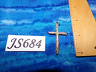 Vintage 925 Sterling Silver Catholic Christian Crucifix Cross Pendant Js684