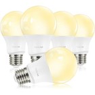  A19 Led Light Bulbs Dimmable 60w Equivalent 3000k Warm 5 Pack 60w-warm White