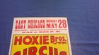 Nos Vintage Great American Circus Poster 3 Clowns Clearwater