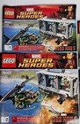 Lego Instructions Manual Lot Marvel Super Heroes 76006 76007 6867 Vcg
