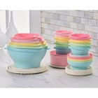  tupperware 36-pc Set Servalier Heritage Bowls Containers W   Lids   vintage Multi