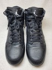 Men s Nike Air Jordan 1 Mid Td Size 13 5 Molded Football Baseball Cleats Black