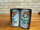 Vintage Point Beer 6-pack Case Carrier W  Af Basebrau Flat Cans Stevens Point Wi