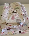 Pottery Barn Kids Toddler Fitted Sheet Set Alphabet Animals 100  Organic Cotton