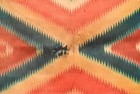 Antique Navajo Rug Germantown Native American Woven Textile 37x28 Vintage