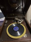 Vintage Victrola Vv-80 Floor Phonograph     1921     Oak     Excellent Sound Quality