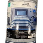 New Mainstay Essential Bedding Twin twinxl 3 Piece Set reversible Comforter 