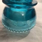 Hemingray 42 Glass Insulator Vintage Blue
