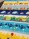 Via Land  Air   Sea Striped M liss  Cotton 1 25 Yards