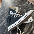 Converse All Star Unisex High Top Canvas Lace-up Sneakers Black white