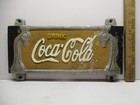 Drink Coca - Cola Cast Iron Sign Coke Vintage Soda Metal Bottle Can Fountain Usa