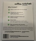 Cricket Wireless Universal Nano Sim Card 3 In 1 Activation Kit 4g Lte